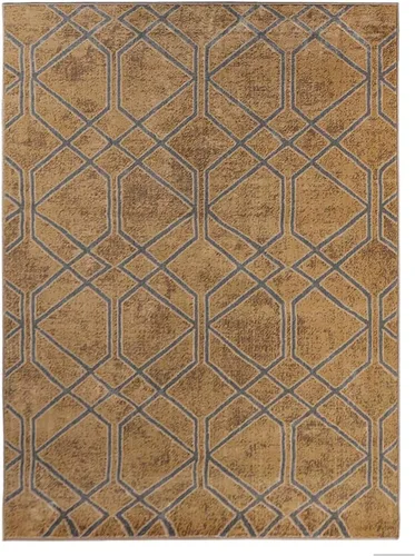 Vista 17 de Superior Alfombra de área de 2 x 3 pies y 0.394 in de altura con respaldo de yute, tejida a la moda y asequible colección Abner, color negro