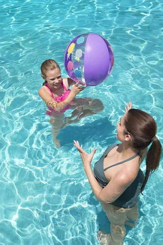 Vista 2 de Bestway 31036 - Bola de agua inflable de diseño, 20.1 in, varios modelos