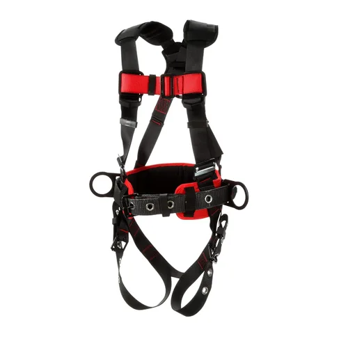 Vista 3 de 3M Protecta P200 Construction Style - Arnés de posicionamiento, 1161310, negro, XL, 1 caja
