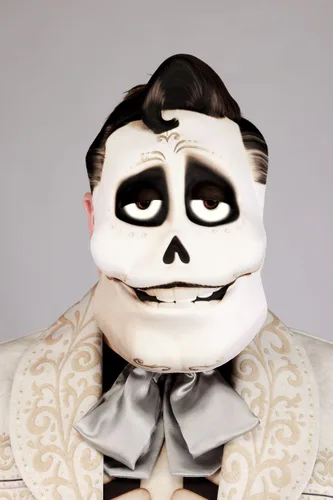 Vista 3 de Disfraz Plus Size de Ernesto De La Cruz de Pixar Coco Multicolor