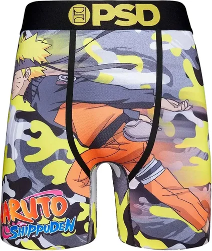 Vista 2 de PSD Men's Naruto Boxer Briefs - Breathable and Supportive Men's Underwear with Moisture-Wicking Fabric
