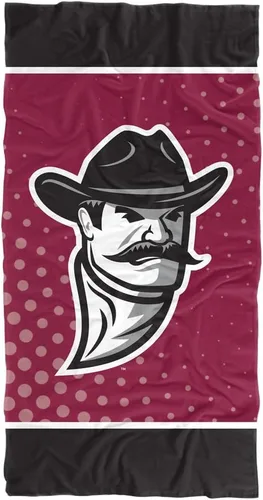 Vista 165 de LOGOVISION Manta Abilene Christian University, 30x60 Logo Dots CottonFront/PolyBackBeachTowel