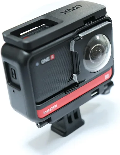 Vista 3 de Protectores de lente dual para accesorios Insta360 One RS/ONE R