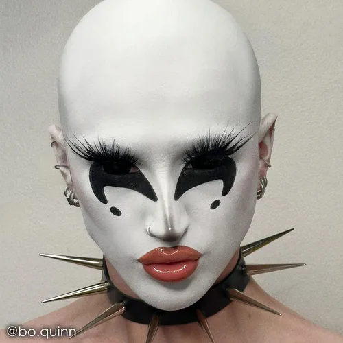 Vista 6 de Mehron Makeup Clown White - Maquillaje profesional en crema para pintura facial Pintura facial blanca para escenario, película, cosplay y mimo