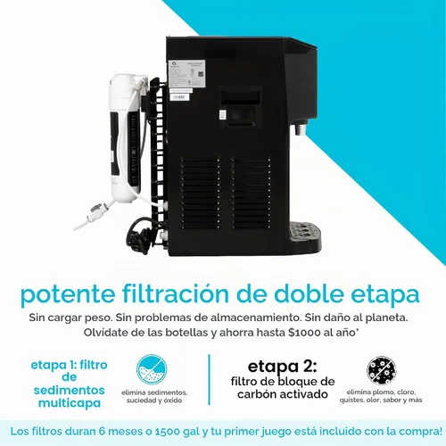 Vista 4 de Avalon Dispensador de agua eléctrico sin botella para encimera A13CT, 3 temperaturas, autolimpieza