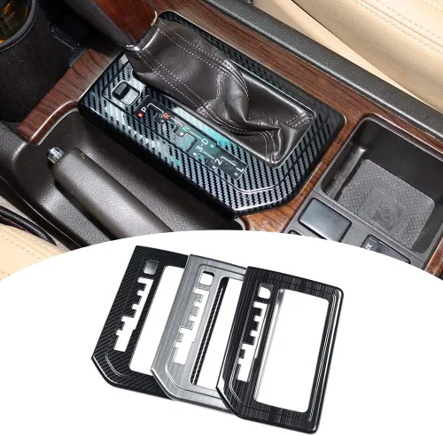 Vista 10 de Para Toyota Land Cruiser Prado 150 Lc150 Fj150 2010-2017 Accesorios de decoración interior, cubierta de caja de cambios de panel de acero inoxidable