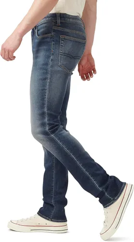 Vista 5 de Buffalo David Bitton pantalones vaqueros elásticos delgados para hombre