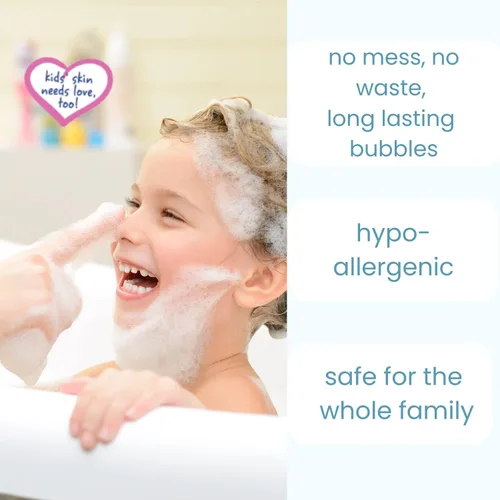 Vista 4 de TruKid Bubble Podz - Baño de burbujas para niños, niños pequeños y bebés, bomba de baño suave y refrescante sin lágrimas para piel sensible