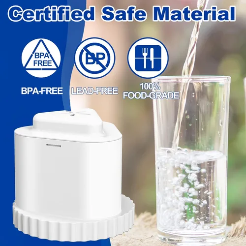 Vista 4 de Paquete de 3 filtros compatibles con jarra de agua Epic Aquagear Seychelle, filtro de repuesto para jarra de agua de 150 galones para jarra