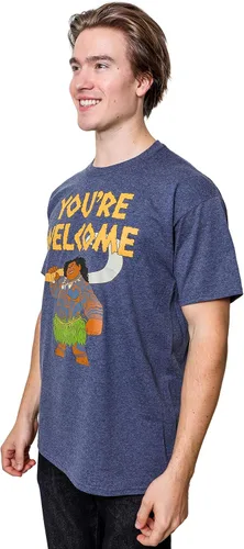Vista 4 de Disney Camiseta Moana Maui Youre Welcome Carbóm jaspeado