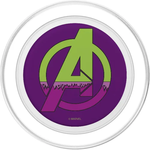 Vista 2 de Marvel Disfraz de Avengers Hulk PopSockets MagSafe PopGrip para iPhone