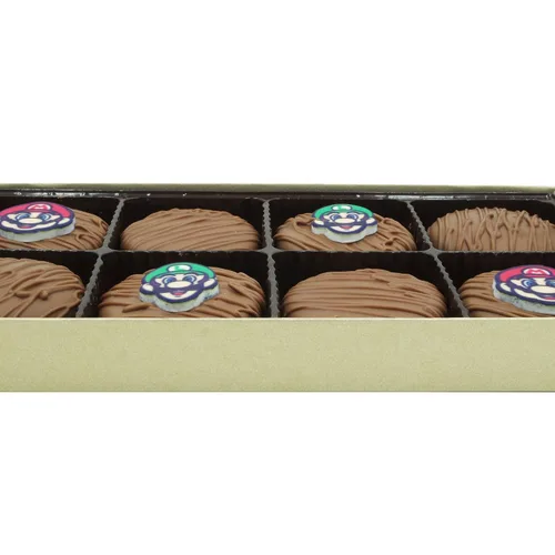 Vista 26 de Galletas Oreo bañadas en chocolate oscuro y con leche, de Philadelphia Candies