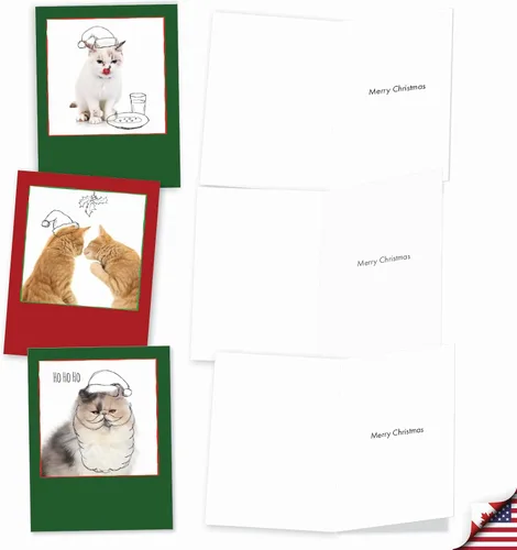 Vista 4 de The Best Card Company Mini-XS-G-3 Tarjetas de Navidad