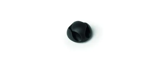 Vista 13 de Durable Cavoline - Clips para cables de gestión de cables, paquete de 6 clips autoadhesivos de grafito para 1 cable, perfectos para una gestión