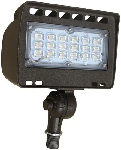 Vista 5 de Morris 71336 - Reflector LED ecológico con nudillo ajustable de 1/2", 10W, 5000 K, 983 lm, bronce