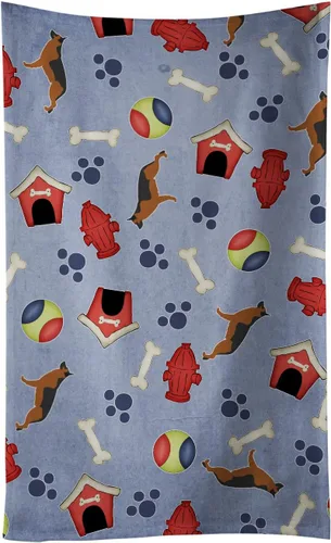 Vista 36 de Caroline's Treasures BB3948KTWL Affenpinscher Dog House Collection - Toalla de cocina para invitados, toalla de baño decorativa para cara, té, paño