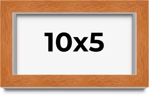 Vista 149 de Marco de 3 x 3 pulgadas de madera maciza de nuez y miel marrón con plexiglás acrílico UV, respaldo de tablero de espuma y accesorios para colgar