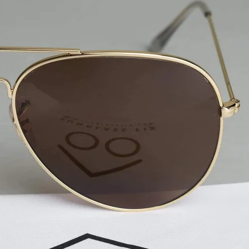 Vista 4 de Sunglass Fix Cartier Vendome Santos - Lentes de repuesto compatibles con Cartier Vendome Santos 2323in Marcos