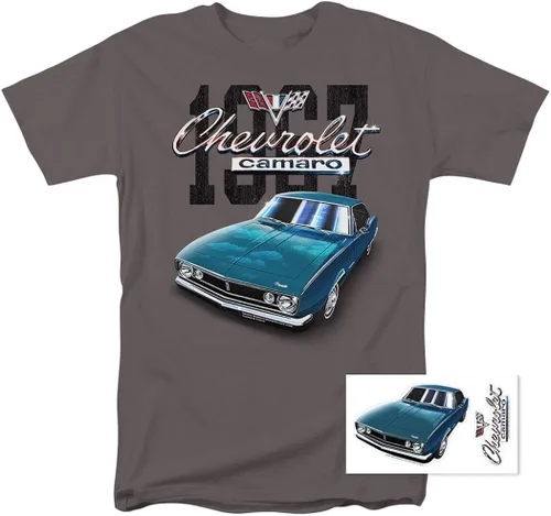 Vista 2 de Popfunk Camiseta clásica para coche Chevy Camaro 1967
