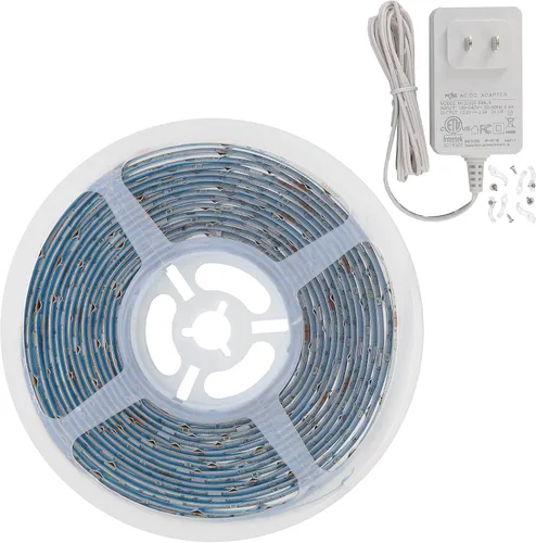 Vista 6 de XTREME Monster - Tira de luz LED de flujo multicolor de 13.1 pies, control de voz, aplicación inteligente y control de voz, fácil montaje