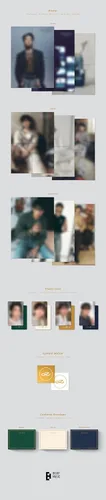 Vista 4 de BTS : JUNGKOOK GOLDEN (versión de sustancia) 1er álbum en solitario CD+póster+tarjeta fotográfica+etiqueta de símbolo+postal+libro de fotos+sobre