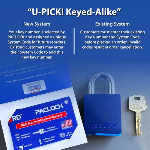 Vista 5 de PACLOCK's 7-Series Flat Back Puck w/Tapped Holes, High Security Rotating Disc, Manufacturer-Controlled Key Assigning, Exclusive Key Number, U-Pick!