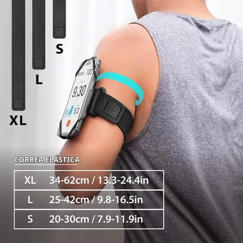 Vista 8 de Bone Kit de conexión para correr + Bike Tie Connect 2, soportes universales