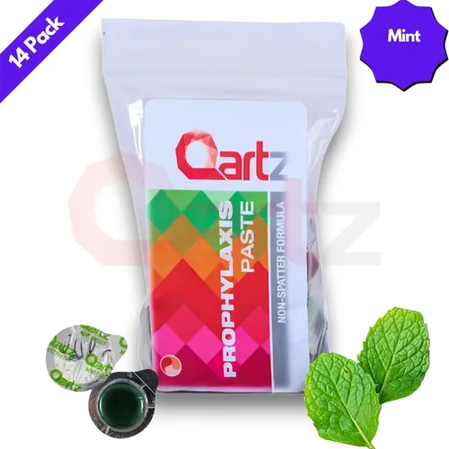 Vista 6 de Pulidor de dientes profesional de fuerza profesional con sabor a menta (grueso)