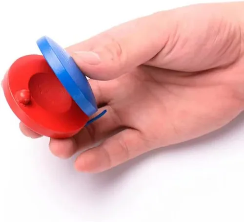 Vista 5 de 12 piezas de castañuelas musicales instrumentos, tablero de aplausos música educativa