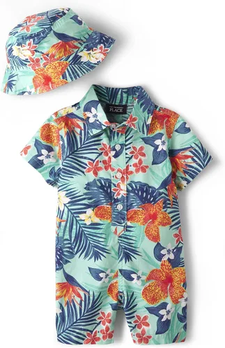 Vista 2 de The Children's Place Kids' Family Matching Outfits, Mommy & Me, Dad & Son, Baby, Vacation Collection