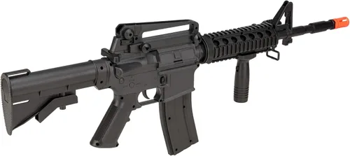 Vista 3 de 9903 M4 Airsoft Rifle y P228 Combo Kit (Color: Negro)