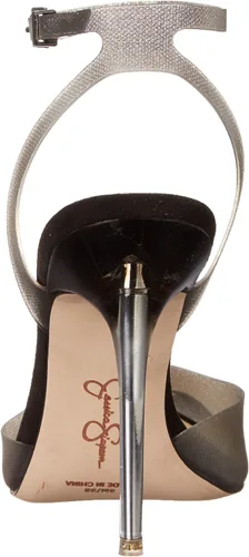 Vista 3 de Jessica Simpson Pirrie Women's Patent Ankle Wrap Pointed Toe Pumps
