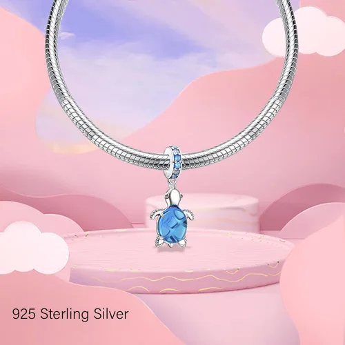 Vista 12 de Amufer S925 Charms for Women, compatible with Pandora Bracelets and Necklaces, Jewelry Gift