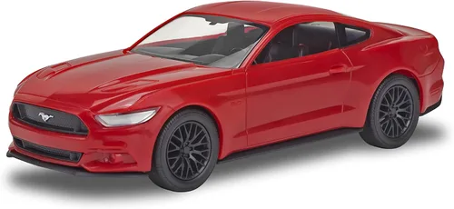 Vista 2 de Revell 85-1238 2017 Ford Mustang GT Kit de modelo de coche 1:25 Escala 12-Piezas Nivel de habilidad 2 Kit de construcción de modelo de plástico