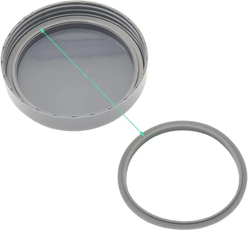 Vista 6 de Paquete de 2 piezas de repuesto para tapas de tazas compatibles con Nutribullet 600 w/900 W, piezas de accesorios resellables con junta