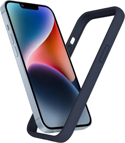 Vista 19 de Funda de silicona líquida para iPhone 12/12 Pro de 6.1 pulgadas, color negro [Absorción de golpes] [Protección de borde elevado]