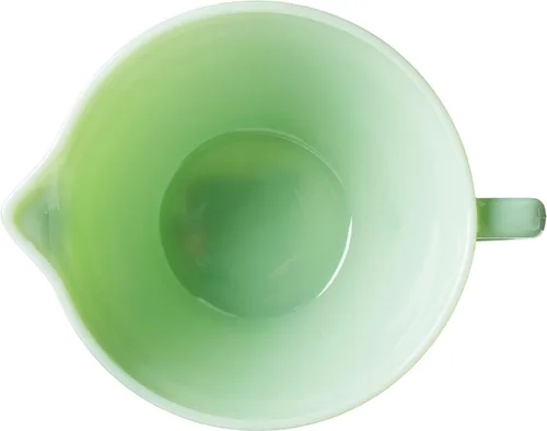 Vista 3 de Jadeite Glass Collection™ - Tazón mezclador de 1.25 cuartos de galón con mango