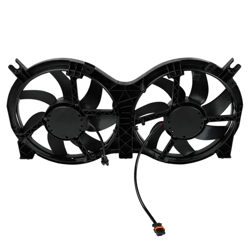 Vista 3 de Conjunto de ventilador de condensador y radiador dual, refrigeración directa compatible con NI3115149 Nissan Pathfinder 2013-2019 / Infiniti QX60