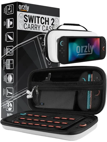 Vista 33 de Orzly Carry Case for Nintendo Switch Lite - Portable Travel Carry Case with storage for Switch Lite Games & Accessories [Solid Black]