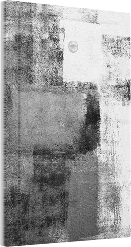 Vista 175 de Placa de Interruptor de Luz de Palanca Única Abstracta en Negro, Blanco y Gris, Cubierta de Tomacorriente, Placa de Pared Decorativa de Un