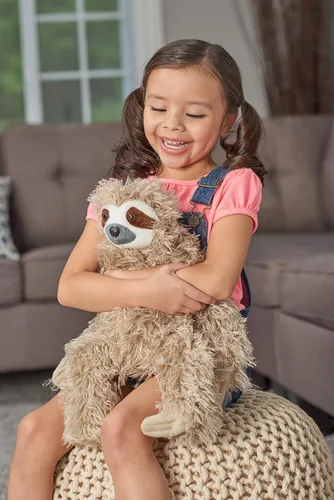 Vista 9 de Wild Republic cuddlekin Three Toed Sloth 12" Plush Cuddlekins