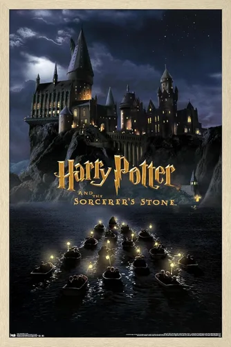 Vista 14 de Trends International Harry Potter y la piedra del hechicero - Póster de pared de una hoja de castillo, 14.72 x 22.37 pulgadas, versión enmarcada