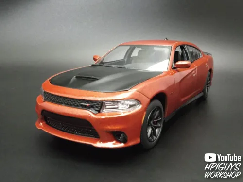 Vista 7 de AMT Dodge Charger RT - Kit de herramientas a escala 1:25 2021