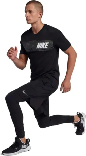 Vista 6 de Nike Flex - Short tejido de entrenamiento para hombre, Negro, S