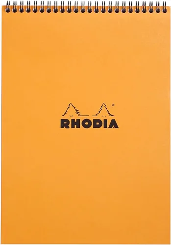 Vista 13 de Rhodia Bloc de notas encuadernado con alambre, A4, punto - negro (185039C)