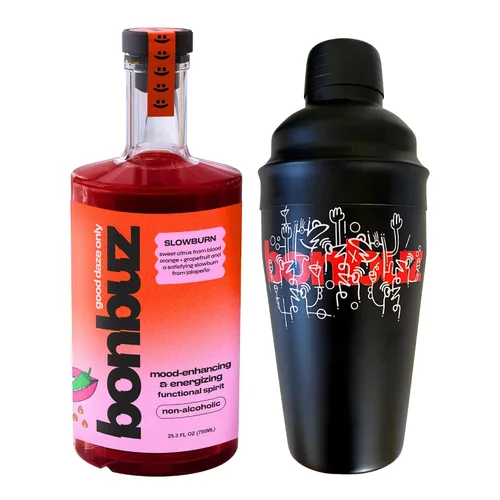 Vista 4 de Bonbuz Alchemy Spirit sin alcohol, 25.4 onzas líquidas, sin alcohol, bajo en calorías, keto, sin gluten, reemplazo de licor sin azúcar, OG +