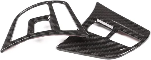 Vista 8 de YIWANG - Funda de fibra de carbono para el volante del coche, para BMW Serie 3 4 F30 F32 F33 F34 GT 2014-2018