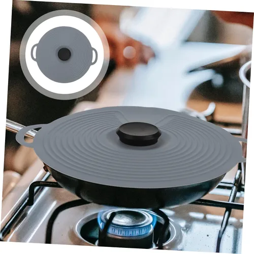 Vista 6 de KALLORY Tapa sellada al vacío para cubiertas de microondas de alimentos para tapa de silicona de alimentos