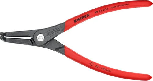 Vista 11 de KNIPEX 46 31 A12 Alicates para anillos de seguridad externos de 10-25mm 45° en ángulo, Multicolor