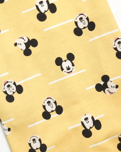 Vista 4 de Disney Conjunto de pijama de Mickey Mouse para bebé, 2 piezas y camisa de manga larga